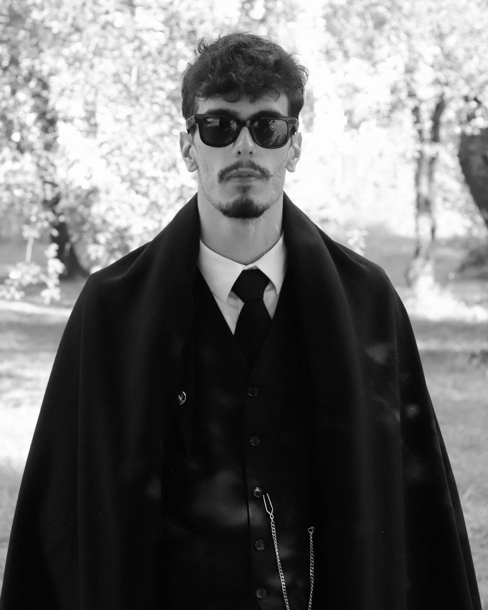 Joaquim Peixoto — black-and-white portrait